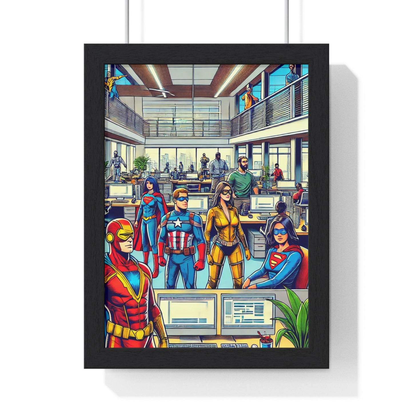 "HEROES@WORK" Team Tower