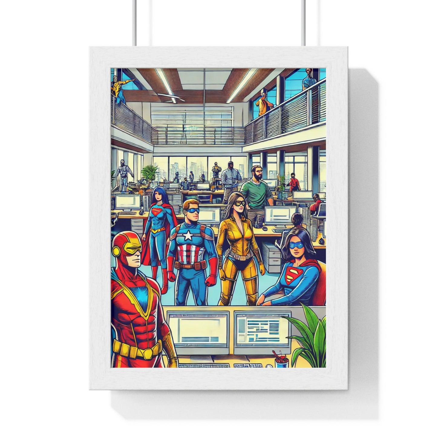 "HEROES@WORK" Team Tower