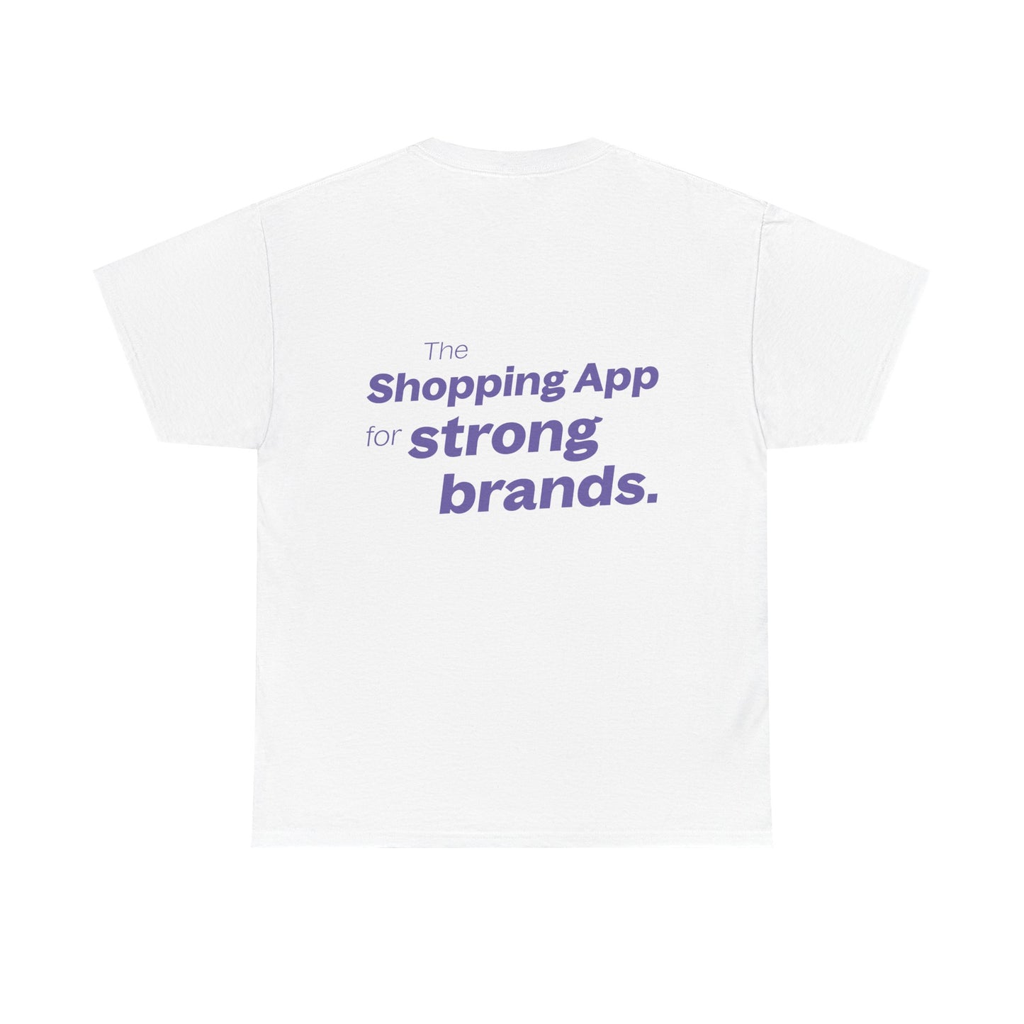 BenefitBuddy Unisex Heavy Cotton Tee white