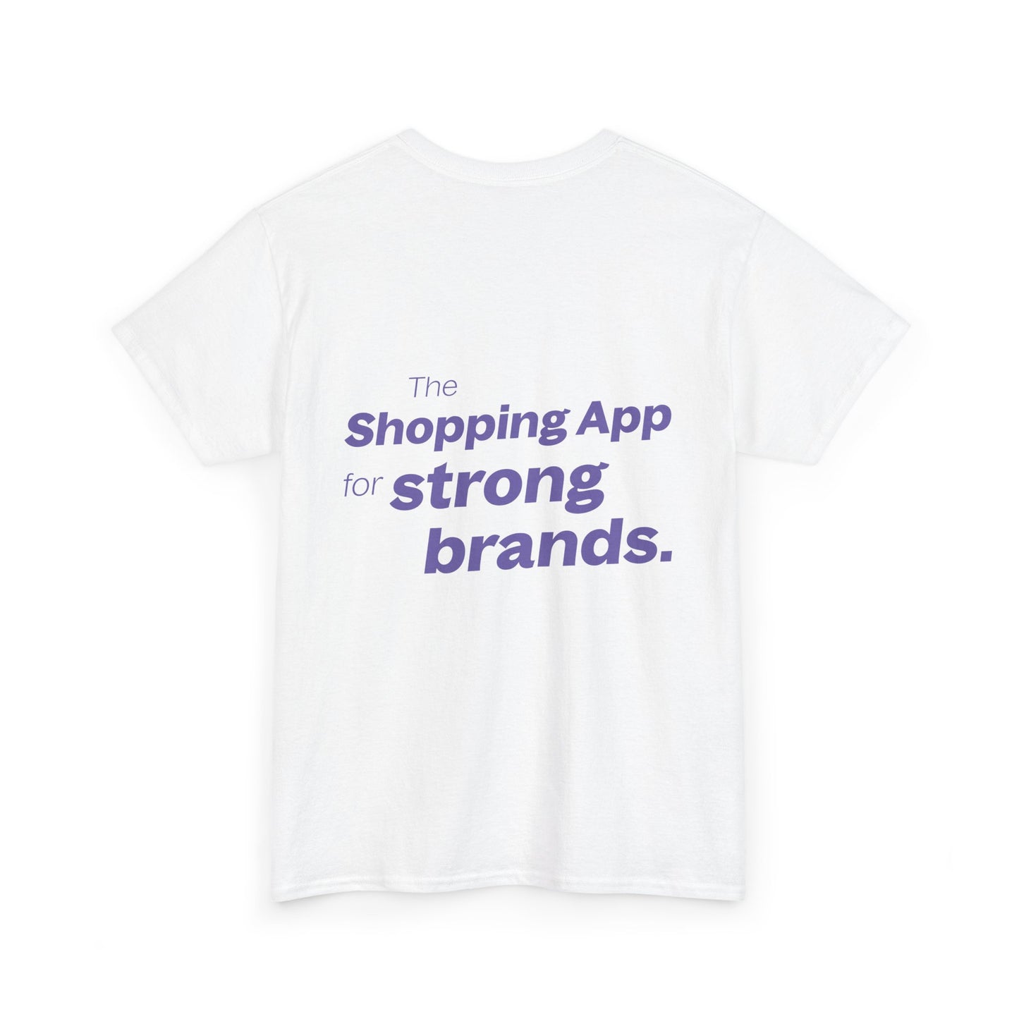 BenefitBuddy Unisex Heavy Cotton Tee white